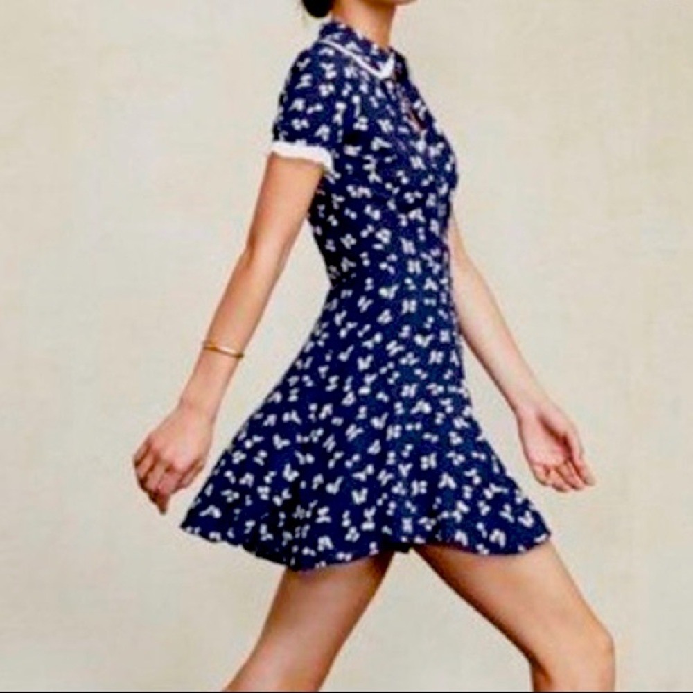 Reformation Mckendry Cherry Dress